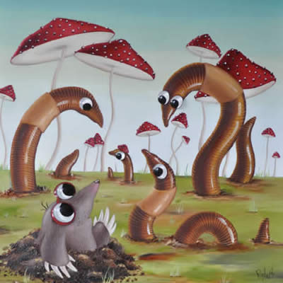 Artiste : Raphaële LENNOZ, artiste peintre, auteure et illustratrice de livres