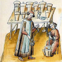 Le ver de terre européen au moyen-âge