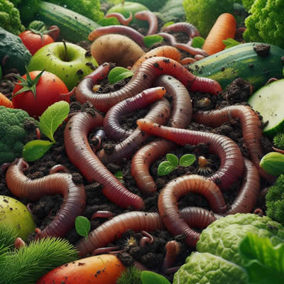 Quelles sont les meilleures conditions de vie du vers de compost "eiseinia foetida" ?