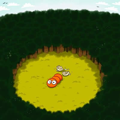 Jeu vidéo de ver de terre : Greddy grub