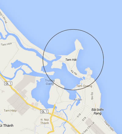 Tam Hải, Province de Quảng Nam, Vietnam