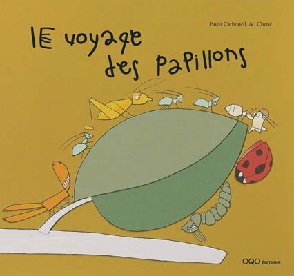 Livre de ver de terre : Le voyage des papillons