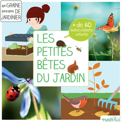 Livre de ver de terre : Les petites bêtes du jardin