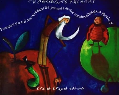 Livre de ver de terre : Pourquoi y a-t-il des vers dans les pommes