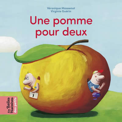 Livre de ver de terre : Une pomme pour deux